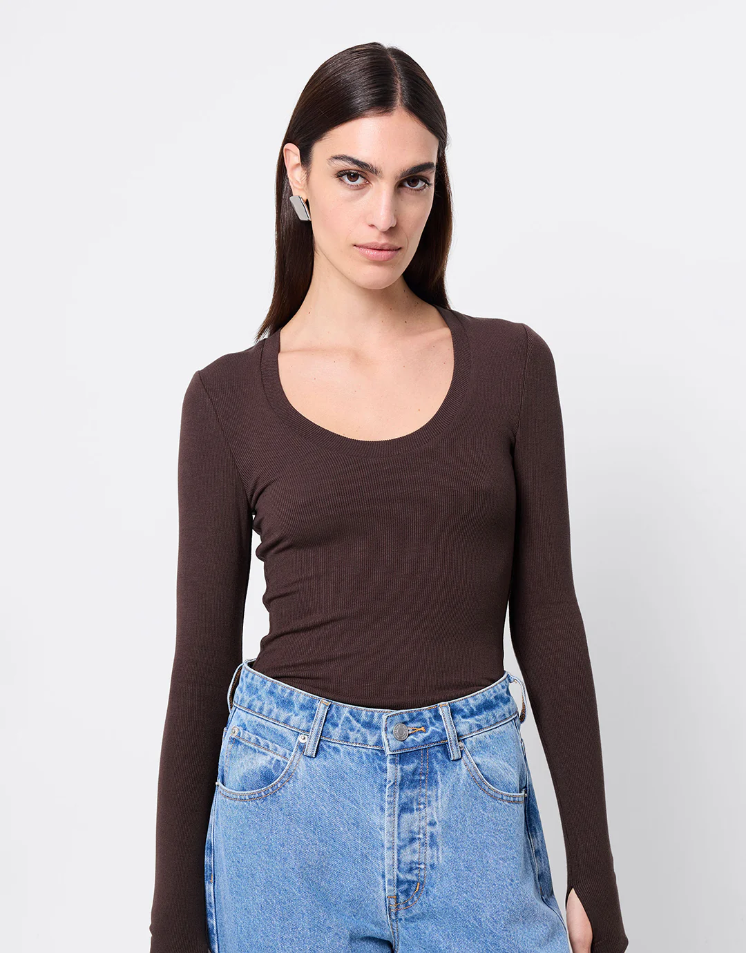 Lincoln Top - Chocolate