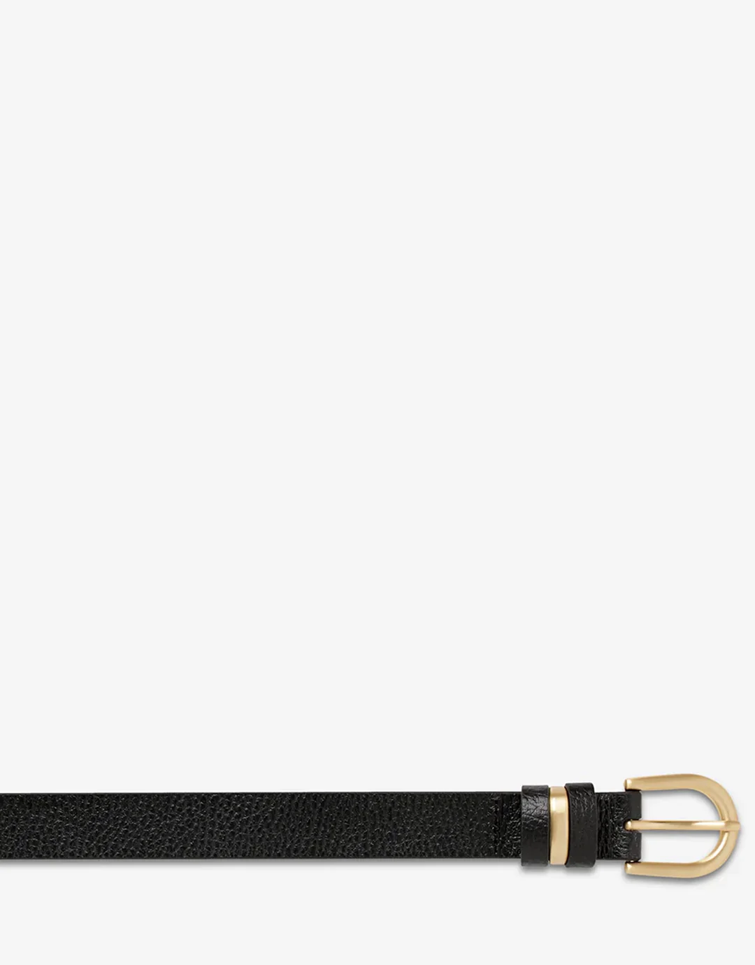Over and Over Belt - Black/Gold - Image 6