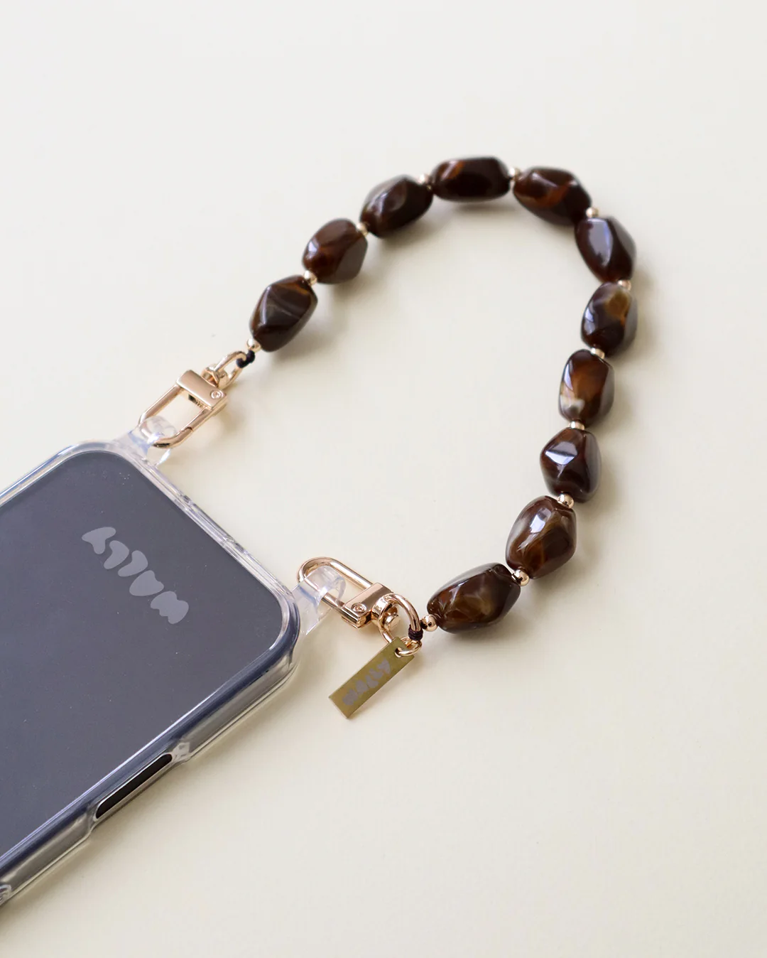 Brown Stone Wrist Chain - Brown - Image 5